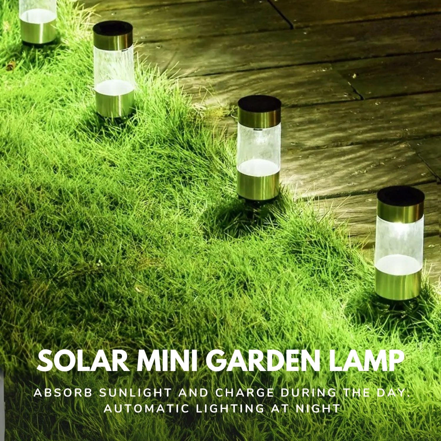 Solar Mini Garden Lamp