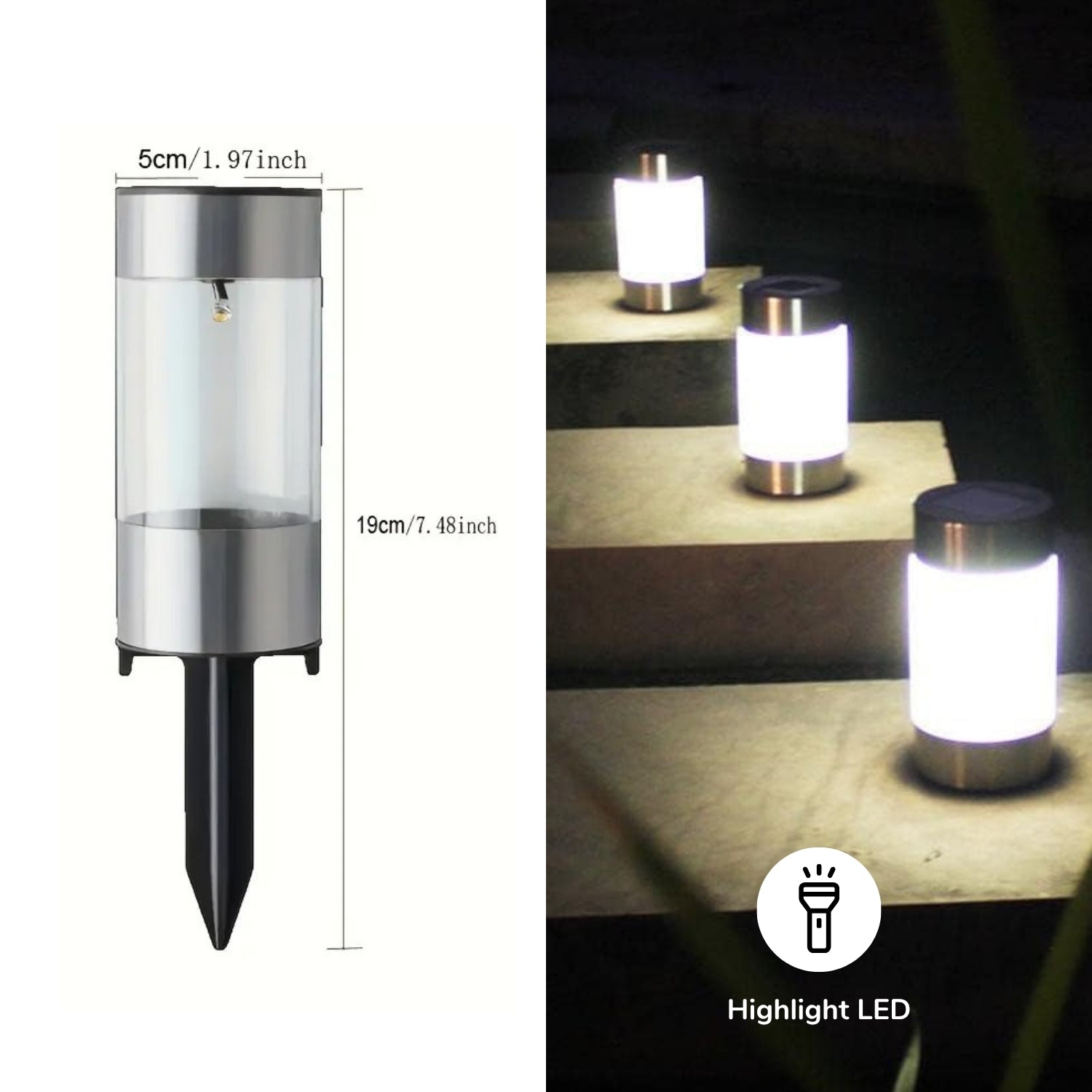 Solar Mini Garden Lamp